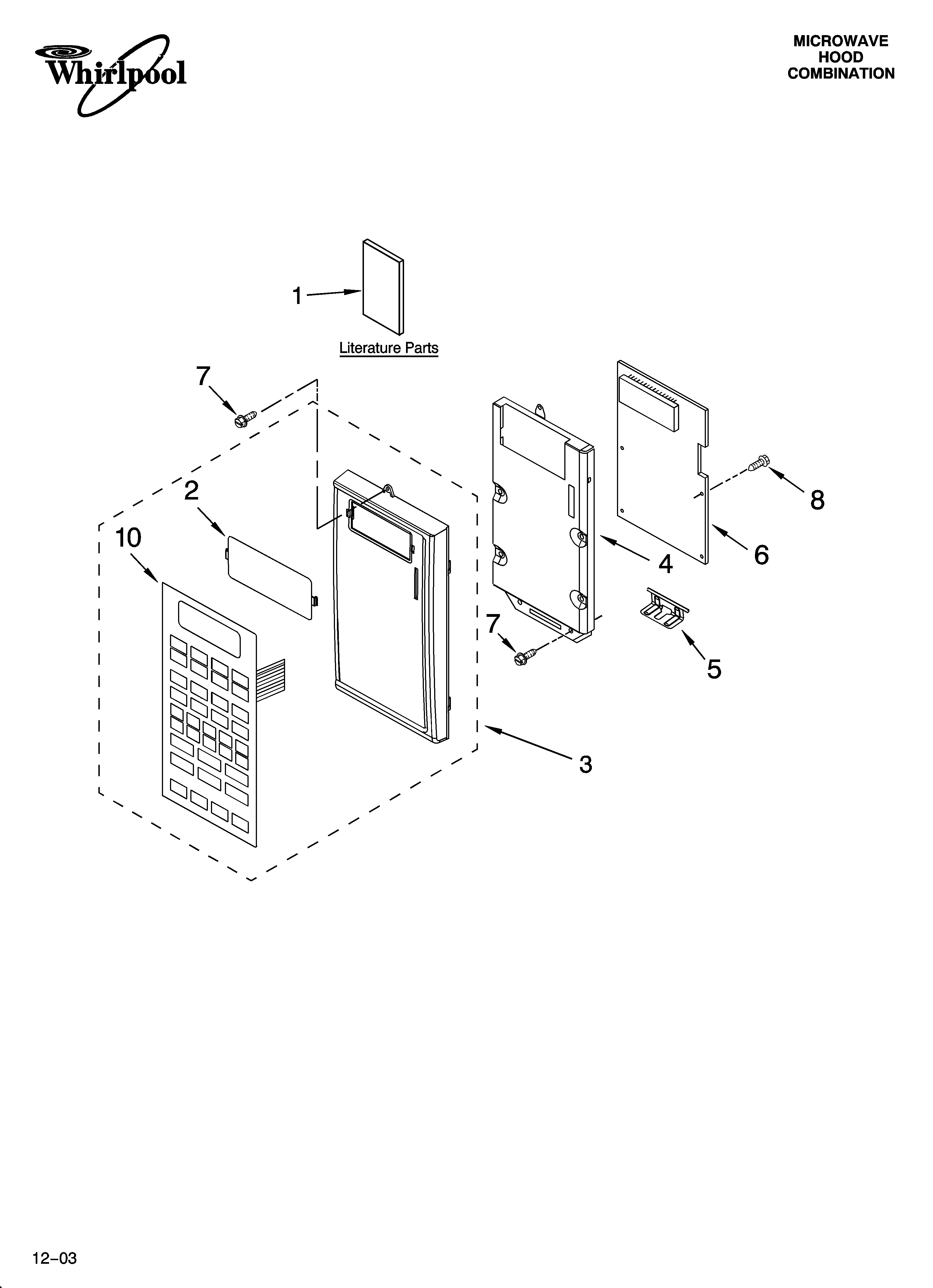 Control panel parts
