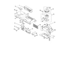 Whirlpool YMH7155XMS0 air flow parts diagram