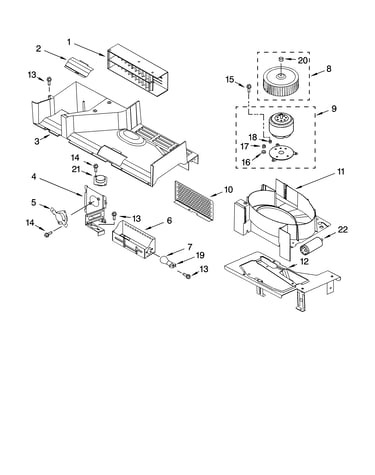 Air flow parts