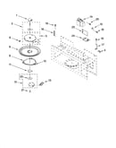 Magnetron and turntable parts