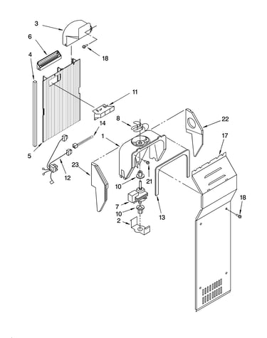 Air flow parts
