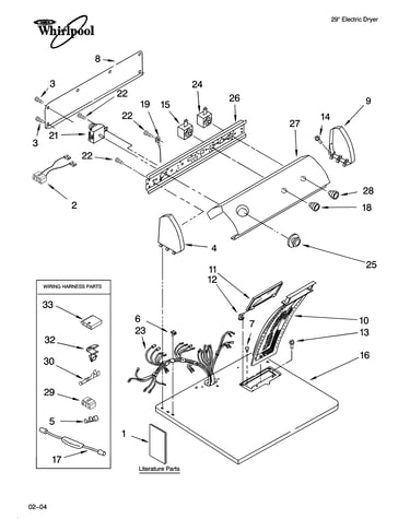 Top and console parts optional parts (not included)