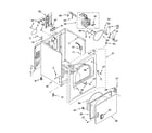 Whirlpool 4PLEC8647JT2 cabinet parts diagram
