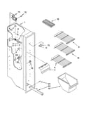 Freezer liner parts
