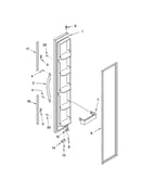 Freezer door parts