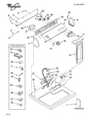 Top and console parts