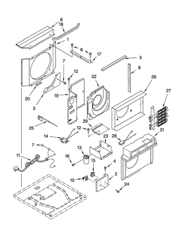 Airflow and control parts
