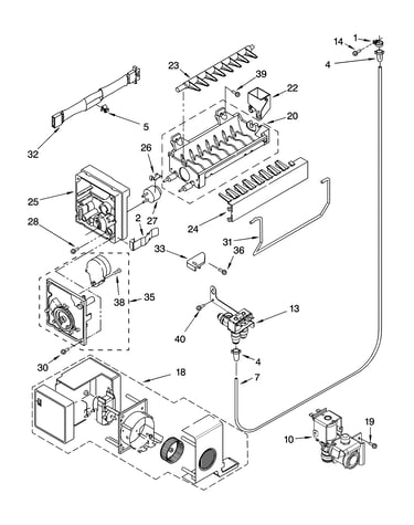Icemaker parts