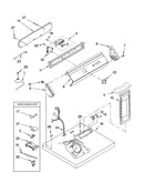 Top and console parts