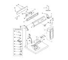 Whirlpool GCGM2991MQ1 top and console parts diagram