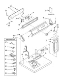 Top and console parts
