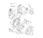 Whirlpool GCGM2991MQ1 bulkhead parts and optional parts (not included) diagram