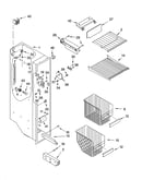 Freezer liner parts