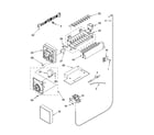 Whirlpool GD5SHAXLQ12 icemaker parts, parts not illustrated diagram