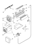 Icemaker parts, parts not illustrated
