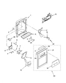 Dispenser front parts