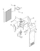 Air flow parts, parts not illustrated
