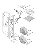 Freezer liner parts