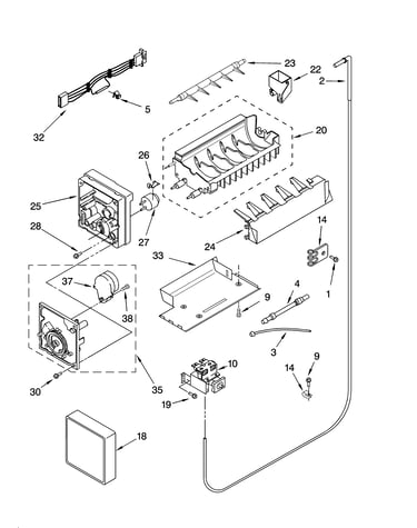 Icemaker parts