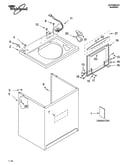 Top and cabinet parts