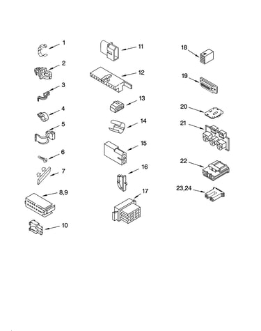 Wiring harness parts
