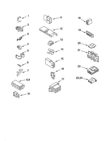 Wiring harness parts