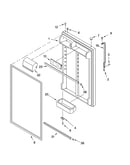 Refrigerator door parts