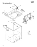 Top and cabinet parts