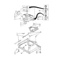 KitchenAid KAWS750LT0 machine base parts diagram
