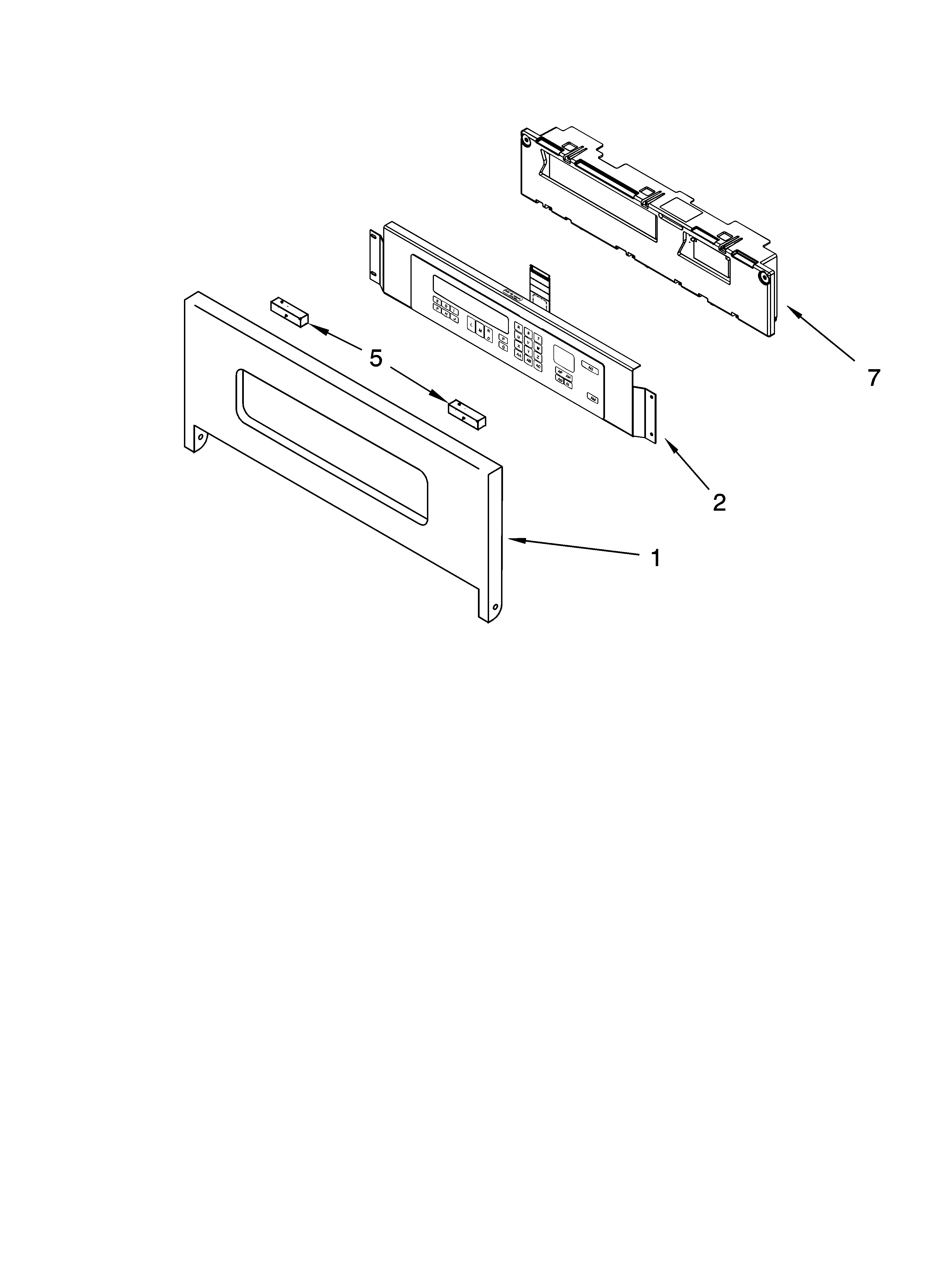 CONTROL PANEL PARTS