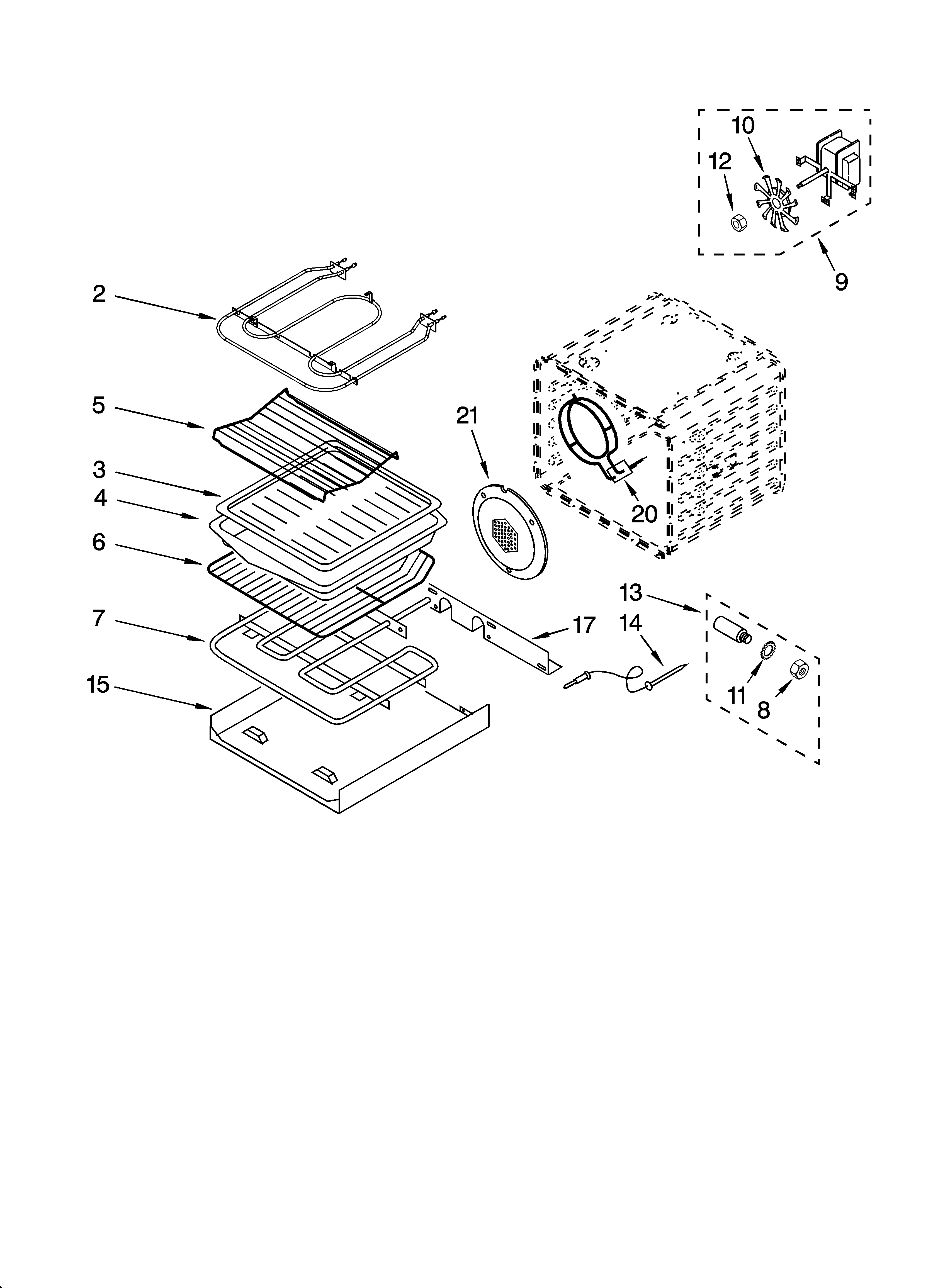 INTERNAL OVEN PARTS