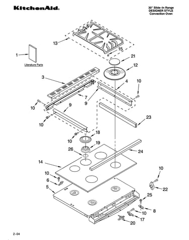 Cooktop parts