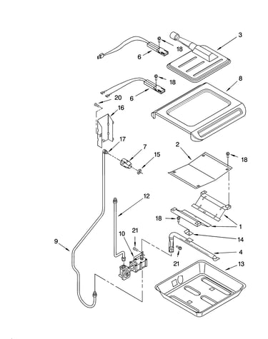 Broiler & oven burner parts