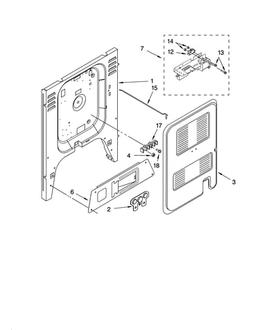 Rear chassis parts, miscellaneous parts