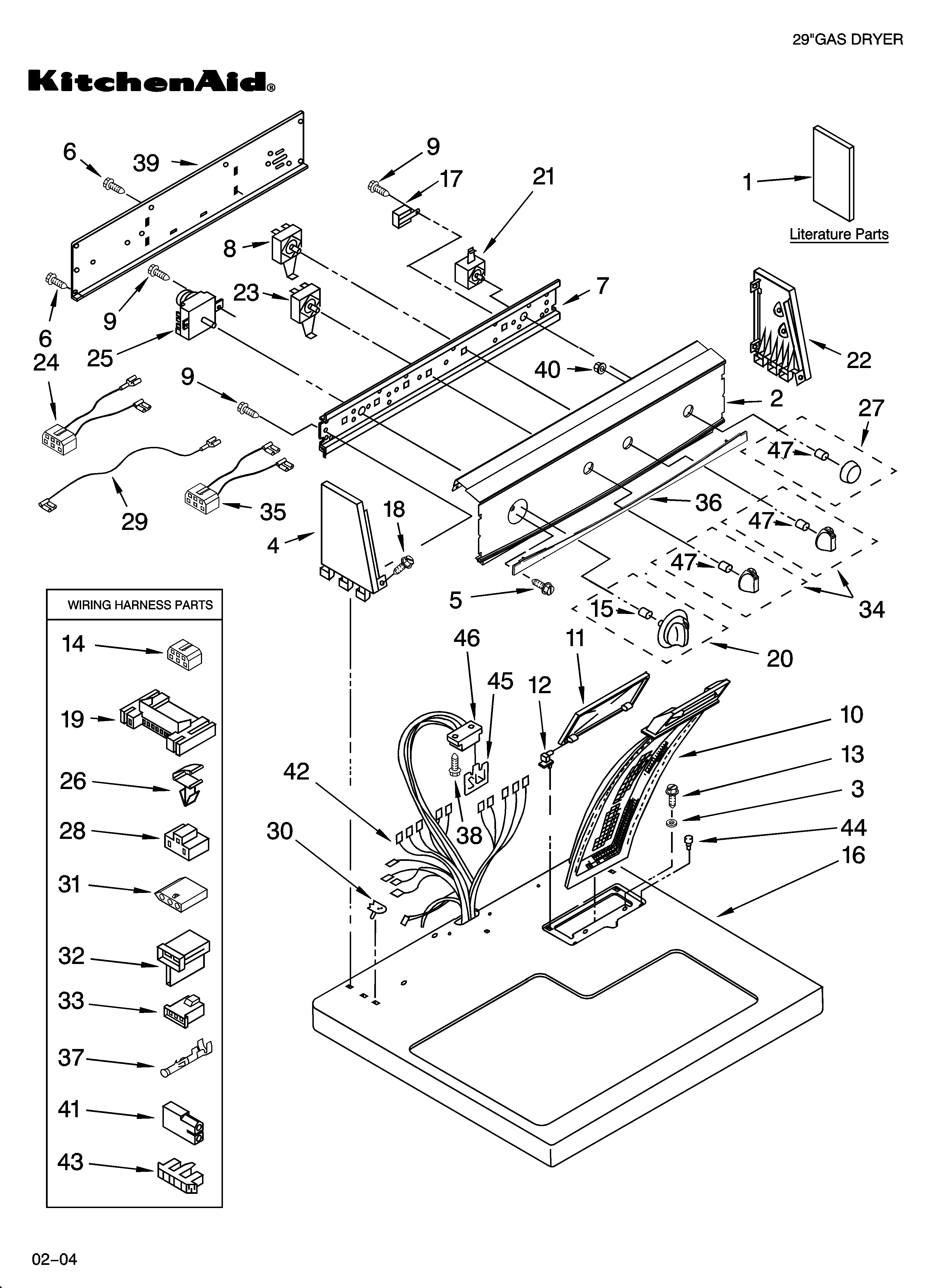Top and console parts optional parts (not included)