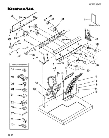 Top and console parts optional parts (not included)