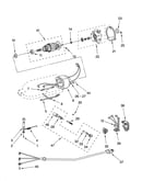 Motor and control parts