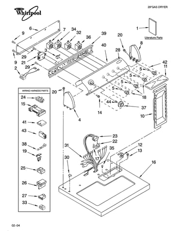 Top and console parts optional parts (not included)