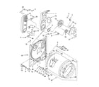 Whirlpool LGR5635LQ1 bulkhead parts diagram