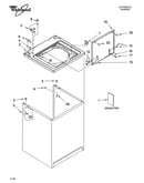 Top and cabinet parts