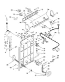 Control and rear panel parts