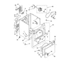 Roper REK2950KQ2 cabinet parts diagram