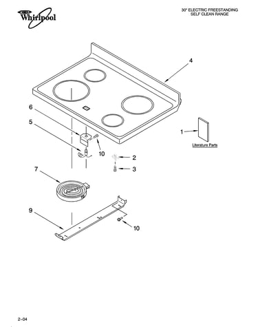 Cooktop parts