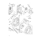 Roper RGK2951KQ2 bulkhead parts diagram
