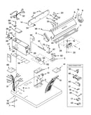 Top and console parts
