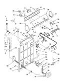 Controls and rear panel parts
