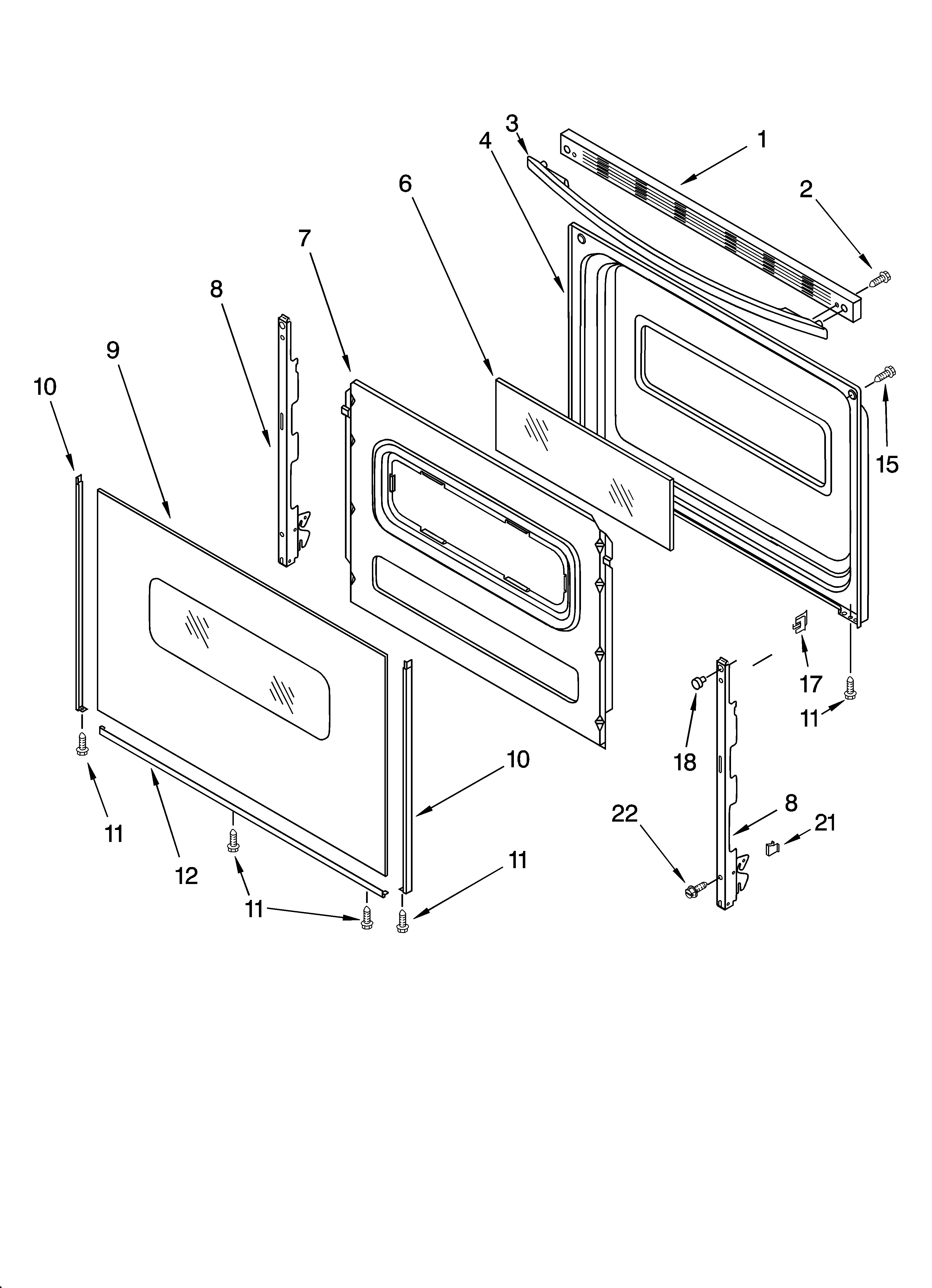 DOOR PARTS, MISCELLANEOUS PARTS