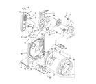 Whirlpool 4PLGC8647JT1 bulkhead parts diagram