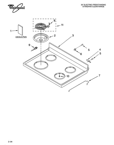 Cooktop parts