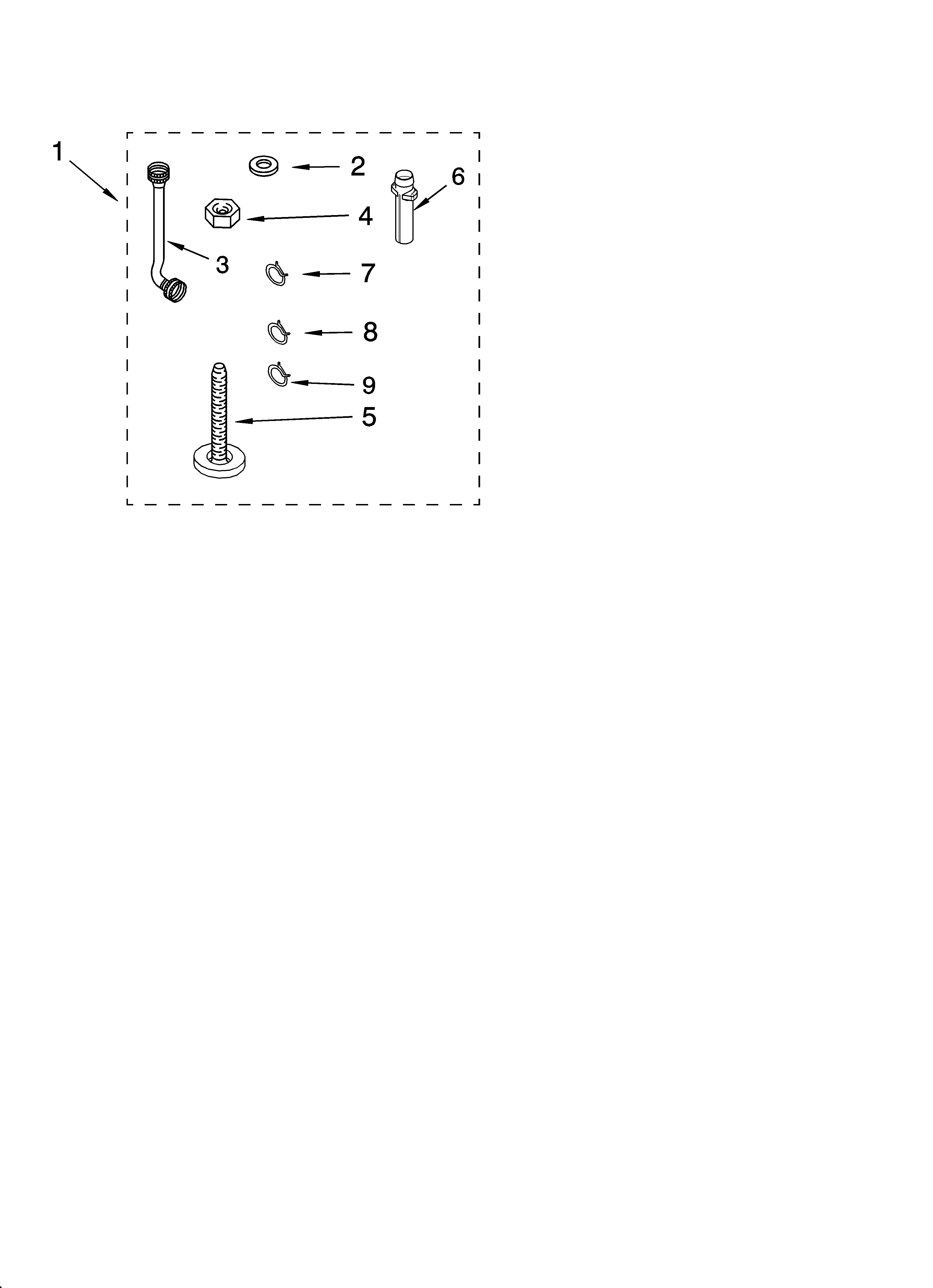Miscellaneous parts - optional parts (not included)